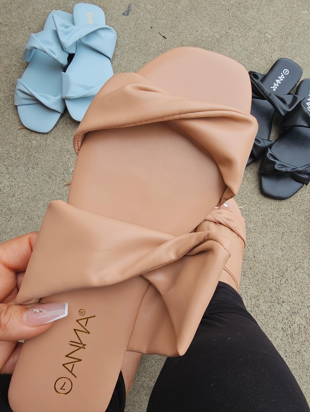 🤎Just In Paris🤎 Nude sandals - Picture 5 of 5